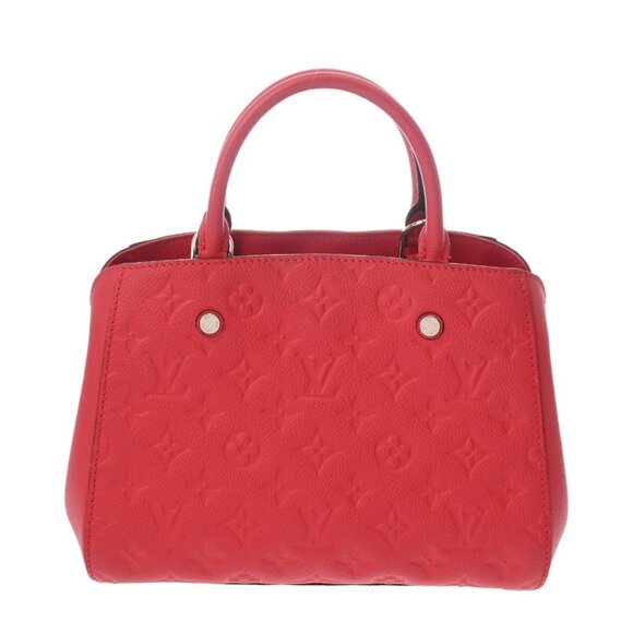 LOUIS VUITTON Monogram Ann Platt MontaigneBB 2WAY Bag Dahlia 800000136244000 - Picture 1 of 9